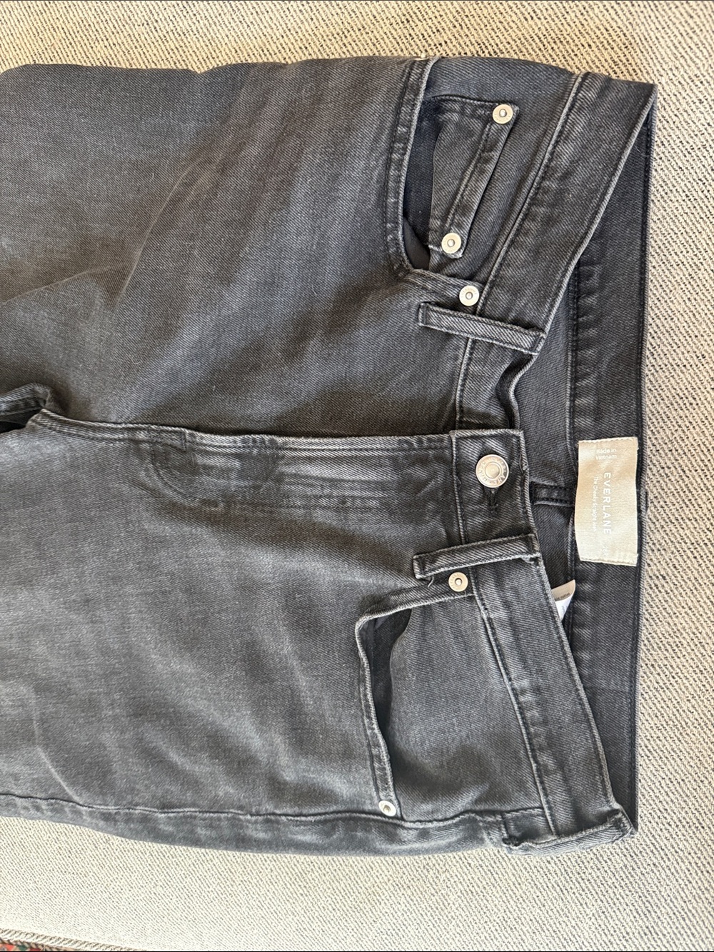 Everlane High-Rise Women’s Jeans - Charcoal - Picture 4 of 6
